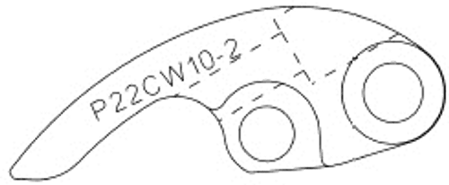 Speedwerx Ripper Series Weights 68-78G Pol P22 Clutch P22Cw10-68-2