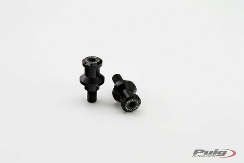 Puig 5924N Puig Swingarm Spools Hi-Tech 10Mm Black 2/Pk 5924N