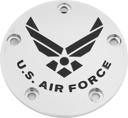 Custom Engraving AIRF04-04 Custom Engraving Tc Timer Cover Air Force Chrome Airf04-04