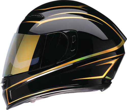 Z1R Helmet Jackal Foil Black/Gold Md