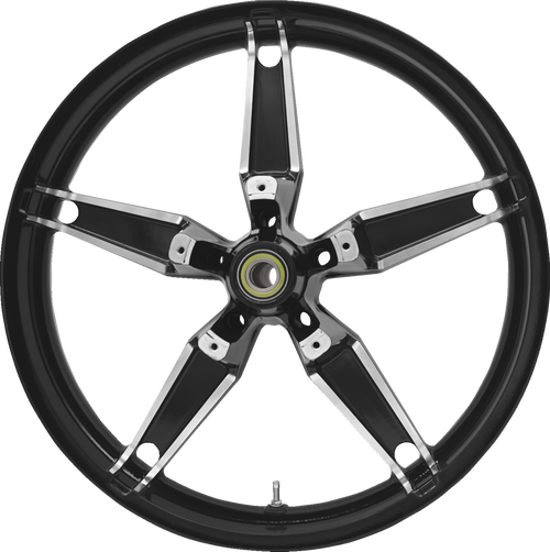 COASTAL MOTO 3D-DAY213BC-ABST Coastal Moto Wheel Front Daytona Abs Dual Disc (Tpms) Blk Cut 21" 3D-Day213Bc-Abst