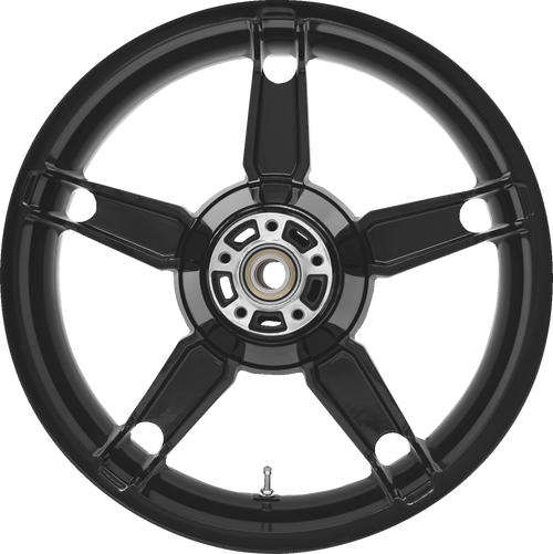 COASTAL MOTO 3D-DAY185SB Coastal Moto Wheel Rear Daytona Non Abs Single Disc Solid Blk 18" 3D-Day185Sb