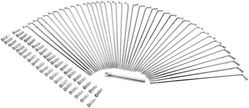 DRAG SPECIALTIES Drag Specialties Spoke Set 21"Chr Ng/Dc