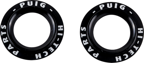 PUIG HI-TECH PARTS 20271N Puig Hi-Tech Parts Axle Slider Rings Univ Black 20271N
