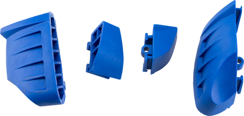 PUIG HI-TECH PARTS 20872A Puig Hi-Tech Parts Sliders Pro 2.0 Bumpers Blue 20872A