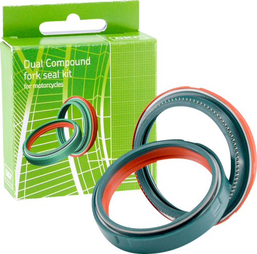 Skf DUAL-43S Skf Fork Seal Kit, Dual Compound, Showa 43 Mm Dual-43S
