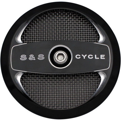 S&S Cycle Air Cleaner Cover - Air 1 - Black 170-0214