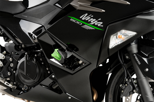 Puig Hi-Tech Parts Frame Sliders R19 Ninja Blk 22025N