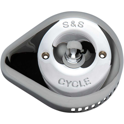 S&S CYCLE 1700532 S&S Cycle Air Cleaner Cover - Slasher - Chrome 170-0532