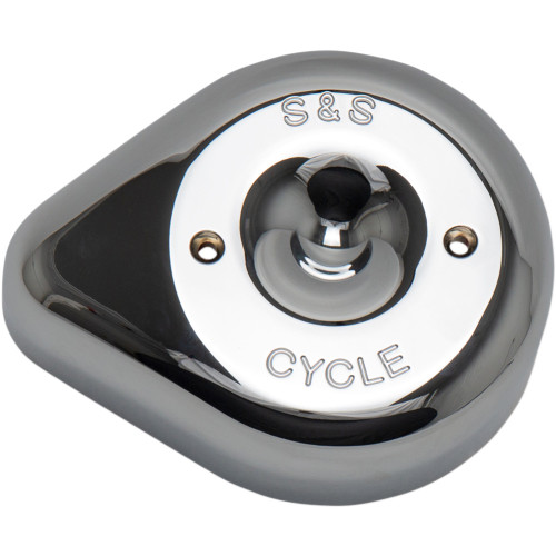 S&S Cycle Air Cleaner Cover - Teardrop - Chrome 170-0530