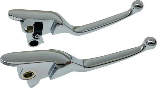 DRAG SPECIALTIES Drag Specialties Lever Set Narrow Chrome 08-13 Tour