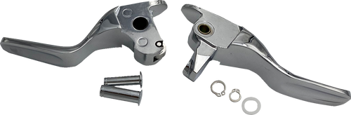 DRAG SPECIALTIES Drag Specialties Lever Set Short Chrome 14-16 Tour