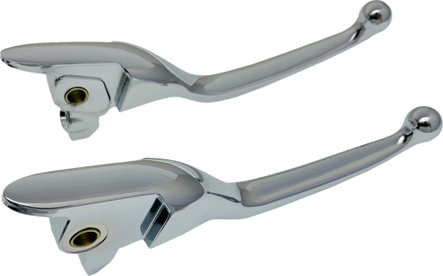 DRAG SPECIALTIES Drag Specialties Lever Set Narrow Chrome 17-20 Tour