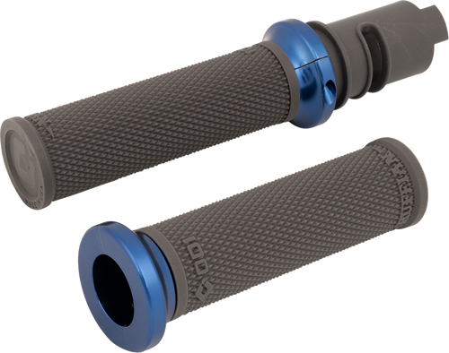 Odi Grips Ruffian Lock On Hd Cvo Grh/Blue V30Htch-U