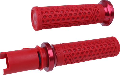 ODI V31VHTCR-R Odi Grips Lock On Vans Hd Cvo Cable Dark Red/Red V31Vhtcr-R