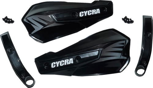 CYCRA 1CYC-1029-12 Cycra Vortex Replacement Shield/Abrasion Guard Set - Black 1Cyc-1029-12