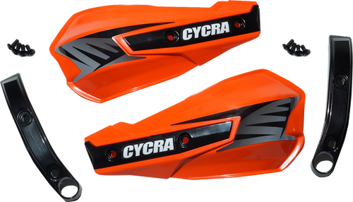 CYCRA 1CYC-1029-22 Cycra Vortex Replacement Shield/Abrasion Guard Set - Orange 1Cyc-1029-22