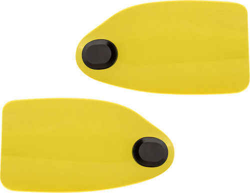 KLOCK WERKS KWS-01-0126-CC Klock Werks Hand Guards Flare - Hd - Cable Clutch - Yellow Ice Kws-01-0126-Cc