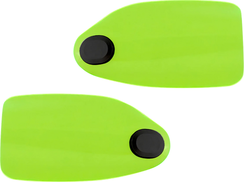 KLOCK WERKS KWS-01-0127-CC Klock Werks Hand Guards Flare - Hd - Cable Clutch - Green Ice Kws-01-0127-Cc