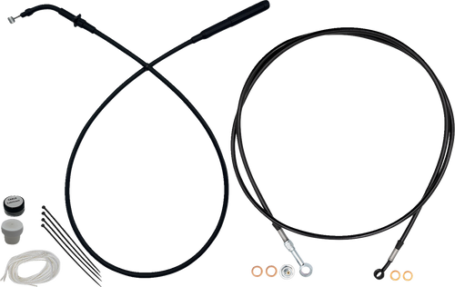 Fat Baggers Inc. Ez Instl Kt Upper Cltch Cbl, Brk Ln, For 14" Hbar, Black 249914-B