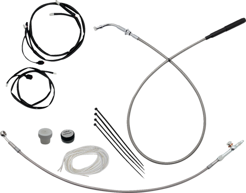 FAT BAGGERS INC. 149016-C Fat Baggers Inc. Ez Instl Kt Upper Cltch Cbl, Brk Ln, For 16" Hbar, Stnls 149016-C