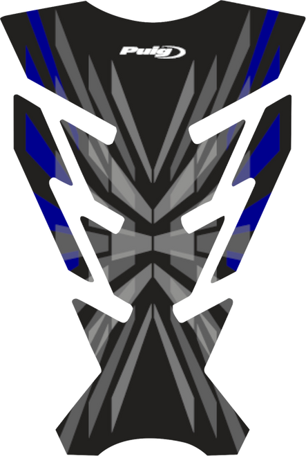 Puig Hi-Tech Parts Tank Pad Challenge Blue 21752A