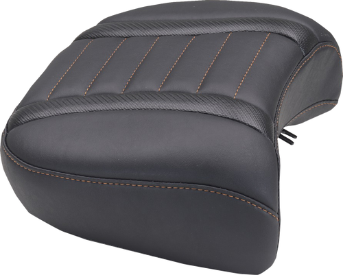 MUSTANG 88420MO Mustang Seat Rear Dlx Touring Orange Thread 88420Mo