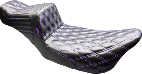 LE PERA LK-587DLDD-P01 Le Pera Seat Tailwhip Daddy Ll D Diam Blk/Purple 2008-Touring Lk-587Dldd-P01
