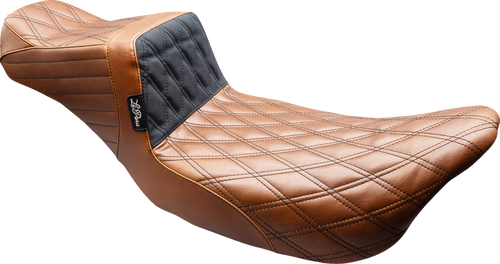 LE PERA LK-587DLTDV01 Le Pera Seat Tailwhip Daddy Ll D Diam Brown/Blk 2008-Touring Lk-587Dltdv01