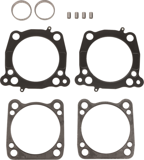 S&S Cycle Gasket Kit Head/Base/Exhaust.030Thick 129"&132"4.32"Bore M8 900-1334