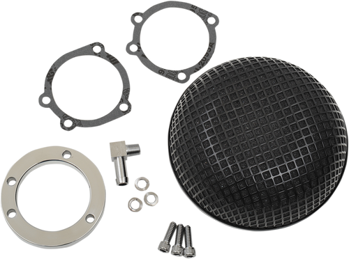 DRAG SPECIALTIES Drag Specialties Air Clnr Blk Bob Cv/Dlphi