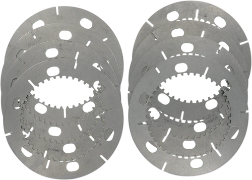 DRAG SPECIALTIES Drag Specialties Plates,Steel,71-E84Xl 8Pk