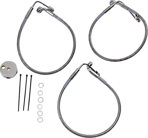 DRAG SPECIALTIES Drag Specialties Frt Brake Line 99-05 Fxdx
