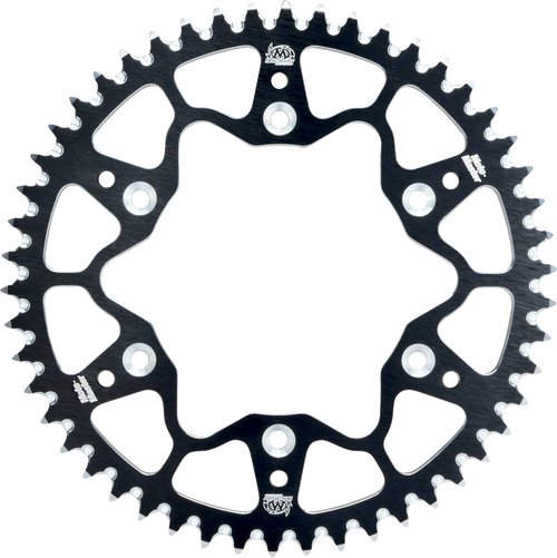 MOTO-MASTER 620022252 Moto-Master 7075 Series Alu Sprocket (Black, 520-52T) Honda 620022252