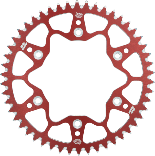 MOTO-MASTER 620022353 Moto-Master 7075 Series Alu Sprocket (Red, 520-53T) Honda 620022353