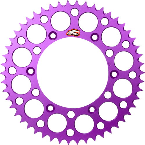 RENTHAL 123U-520-50GYPE Renthal Sprocket Rear 520 50T Purple Ul Sc 123U-520-50Gype