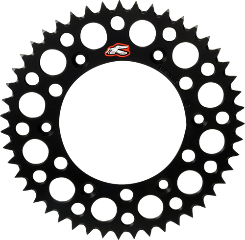 RENTHAL 441U-428-46GPBK Renthal Sprocket Rear 428 46T Black 441U-428-46Gpbk