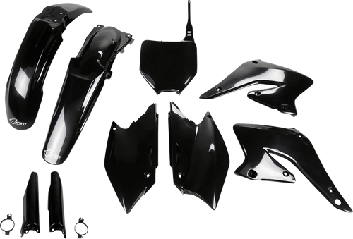 UFO SUKIT403F@001 Ufo Body Kit Suzuki Rmz250 04-06 Black Sukit403F@001