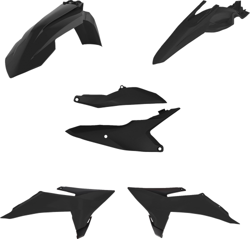 ACERBIS 2987150001 Acerbis Plastic Kit Sx85 Black 2987150001