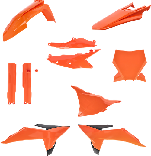 Acerbis Plastic Kit Full Ktm Orange/Grey 2986811011