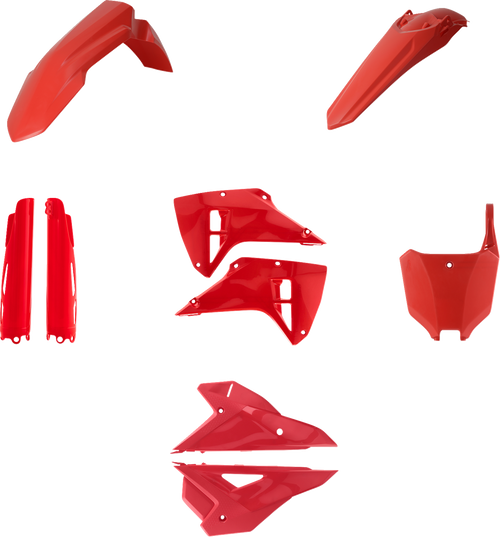 Acerbis Plastic Kit Full Crf250/450Rx Red 2986760004