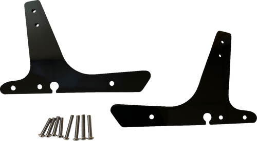 Drag Specialties Sideplates 04-22 Xl Blk