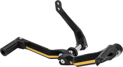 DRAG SPECIALTIES Drag Specialties Shifter Heel/Toe Adjustable Black/Gold