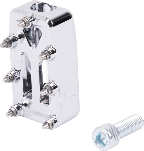 THRASHIN SUPPLY CO. TSC-2101-3 Thrashin Supply Co. Peg Shifter Aggressor Chrome Tsc-2101-3