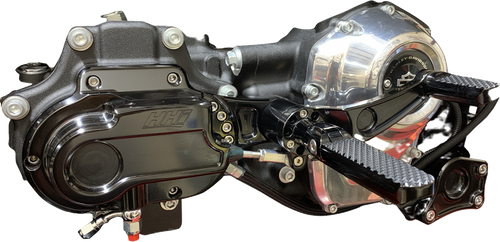 HAWG HALTERS MCK-FC24AS-FK Hawg Halters Mid-Controls Dominator W/Pegs Black Mck-Fc24As-Fk