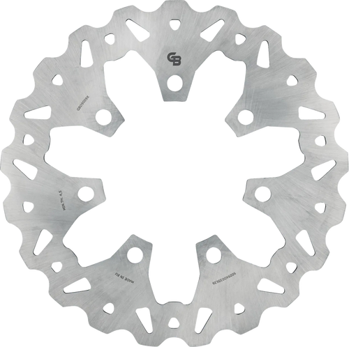 Gbrakes GBD9009X Gbrakes Brake Rotor Front Wave Solid Mount Gbd9009X