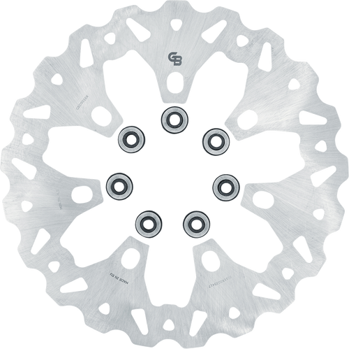 Gbrakes Brake Rotor Front Wave Semi Floating Gbd9016X