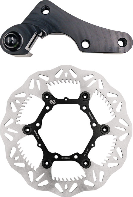 Gbrakes GBDOS1 Gbrakes Brake Rotor Kit 270Mm Floating Wave Rotor + Bracket Gbdos1