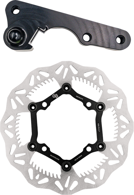 Gbrakes GBDOS8 Gbrakes Brake Rotor Kit 270Mm Floating Wave Rotor + Bracket Gbdos8