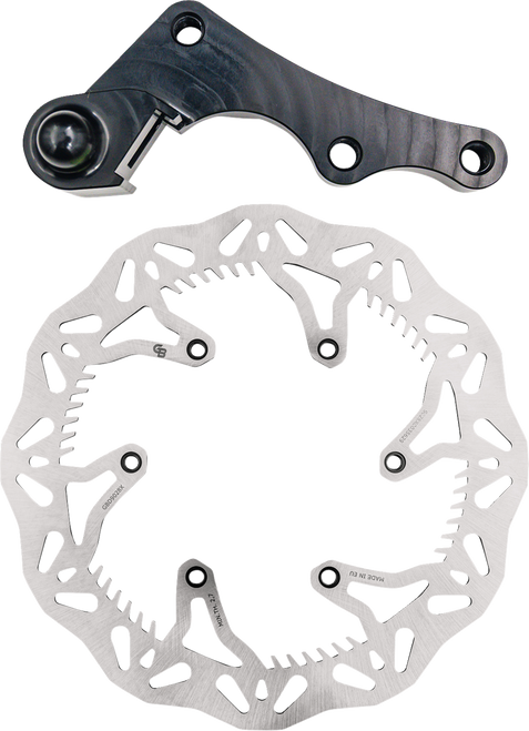 Gbrakes GBDOS218 Gbrakes Brake Rotor Kit 270Mm Solid Mount Wave Rotor + Bracket Gbdos218
